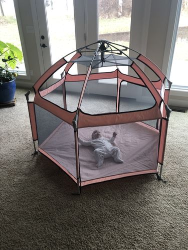 Customer photo review of Pop N' Go® Playpen