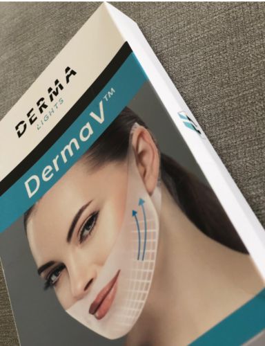 Customer photo review of DermaV™  |  Masque amincissant pour ovale du visage