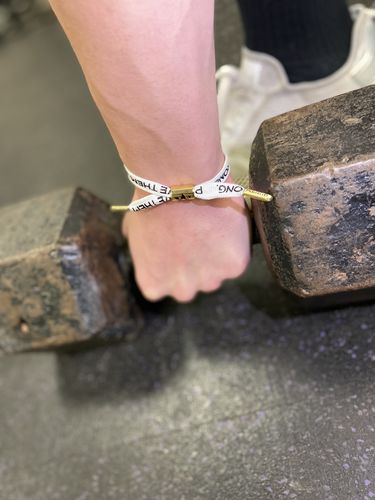 Customer photo review of Limited Edition : Prove Them Wrong - Mentality Bracelet
