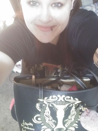 Customer photo review of Harry Potter 4 Houses Large Tote HP0042