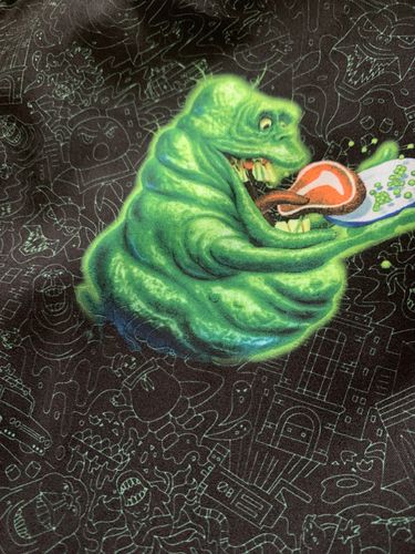 Customer photo review of Ghostbusters "Slimer" – KUNUFLEX Short Sleeve Shirt