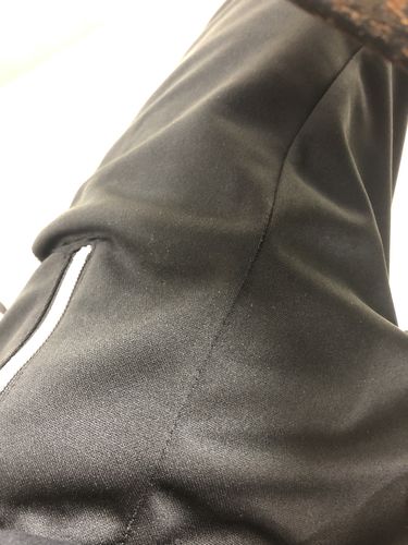 Customer photo review of Zip Pocket Dual Stripe Track Pants Navy - White (M4386PS)