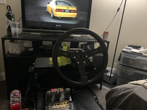 Customer photo review of CLASSIC Steering Wheel Stand