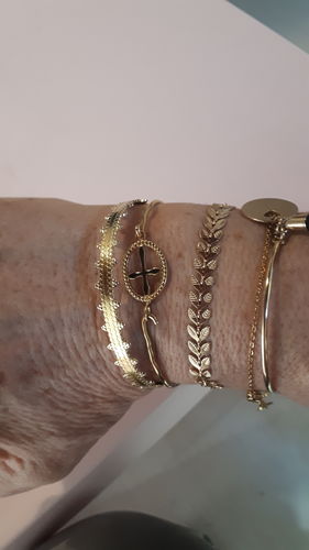 Customer photo review of Bracelet épis de blé