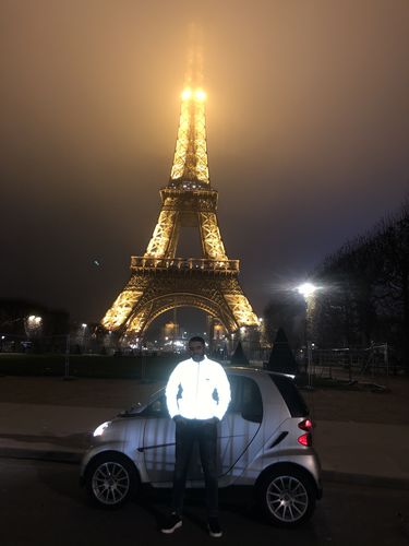 Customer photo review of Hoodie Coopersco création n°4 3M™ réflective