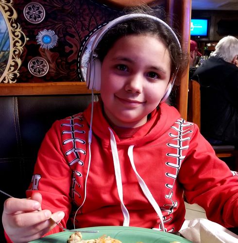 Customer photo review of Personalized Grand Slam Pullover