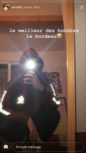 Customer photo review of Hoodie Coopersco création n°4 3M™ réflective