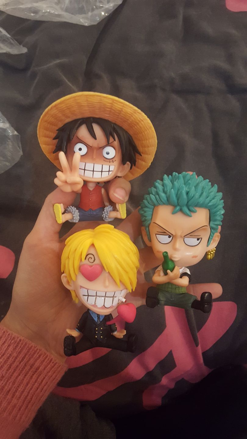 Customer photo review of One Piece Mini Figures