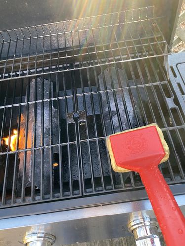 Customer photo review of Grill Brush