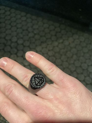 Customer photo review of DIAMOND OUTLINE
