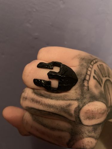 Customer photo review of GLADIATOR BLACK RING