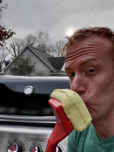 Customer photo review of Grill Brush