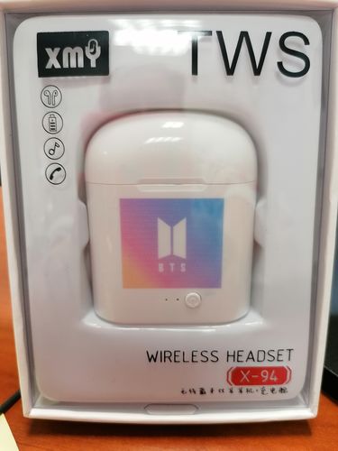 Customer photo review of BTS and BT21 Wireless Earphones Airpod Alternatives
