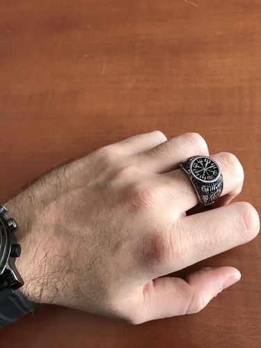 Customer photo review of VIKING NAVIGATOR RING