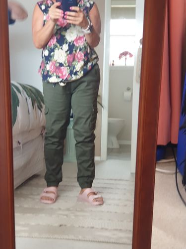 wakee denim cargo pants