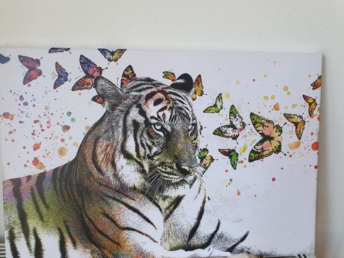 Customer photo review of Tableau Amour de tigre
