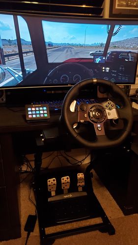Customer photo review of CLASSIC Steering Wheel Stand