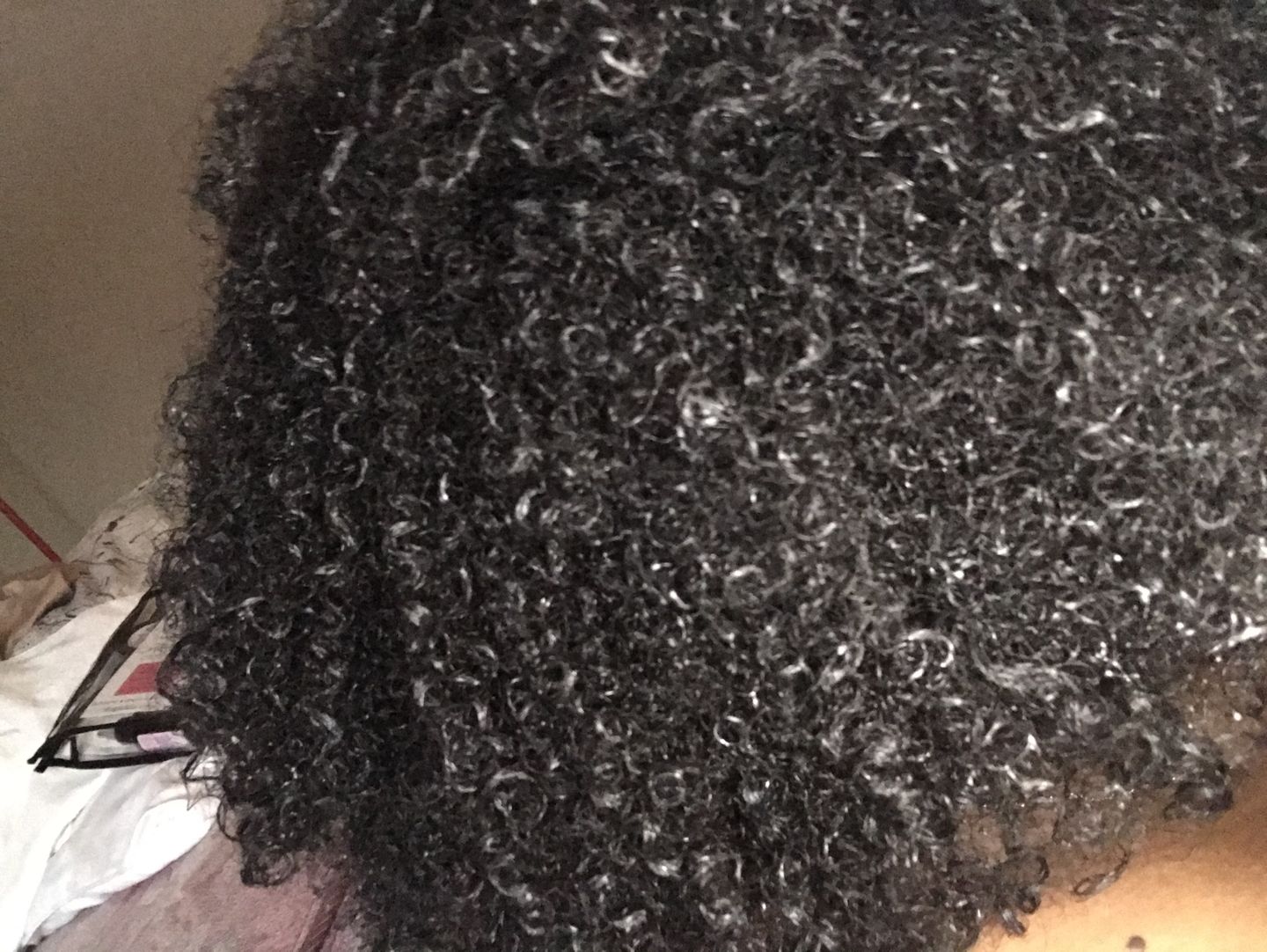 Customer photo review of Avocado & Banana Deep Conditioner 12 oz.