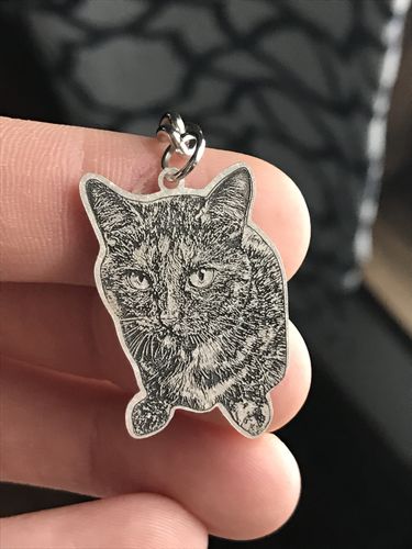 Customer photo review of Silvercut™ Keychain