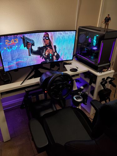 Customer photo review of APEX Steering Wheel Stand