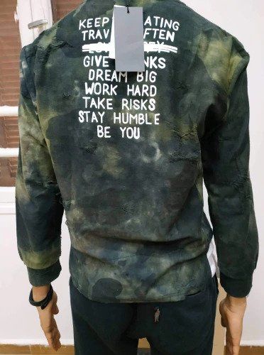 Customer photo review of Aden Bertino Sweater