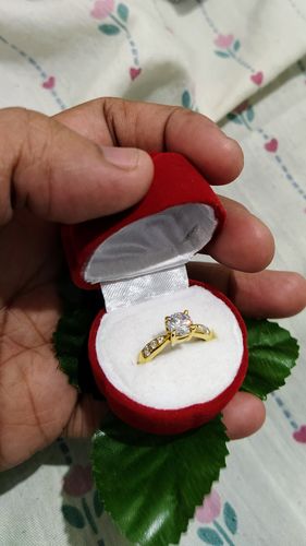 Customer photo review of 1ct Athens Engagement Ring