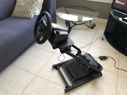 Customer photo review of CLASSIC Steering Wheel Stand