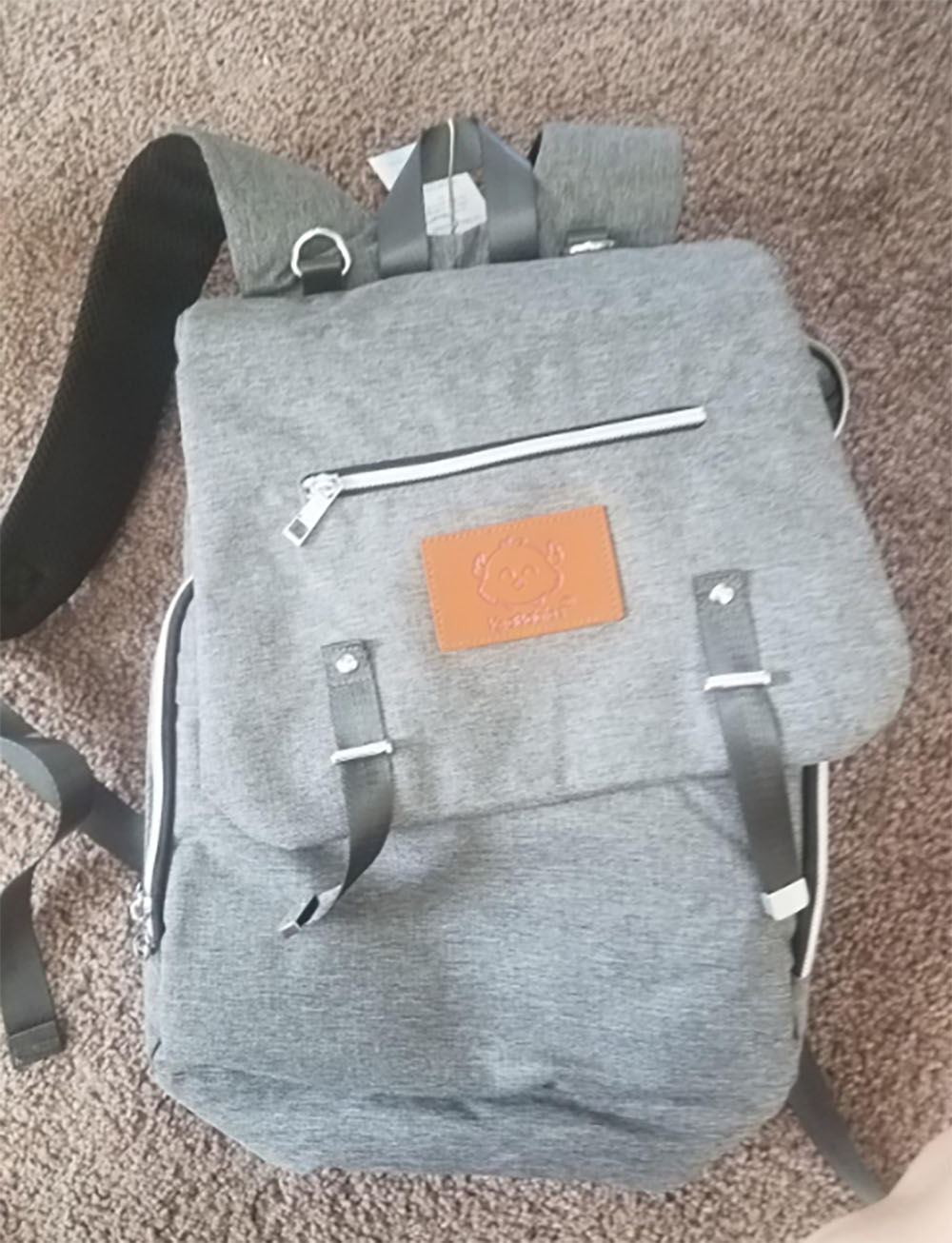 Customer photo review of Explorer Diaper Backpack (40% Off NOW!)