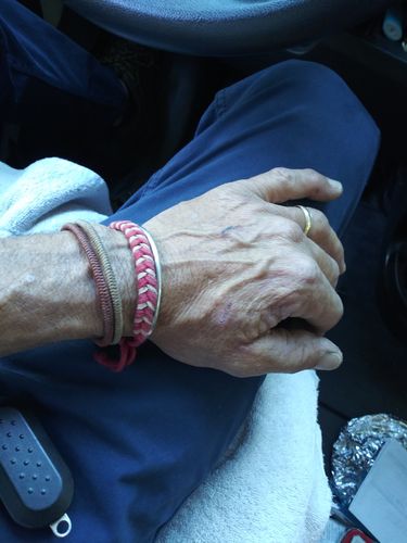 Customer photo review of Chevron Bracelet