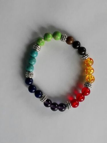 Customer photo review of 7 Chakra Healing Crystals Bracelet