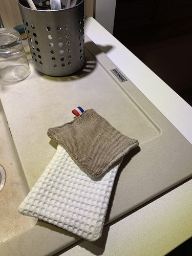 Customer photo review of Éponge Lavable & écologique HEYJUTE®