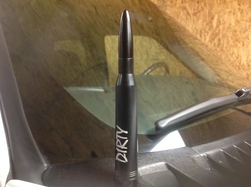 50 Cal Bullet Antenna Dirty Diesel Customs 50 Cal Bullet Antenna Dirty Diesel Customs