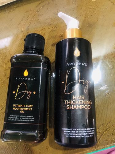 Customer photo review of Organic Hair Growth Oil