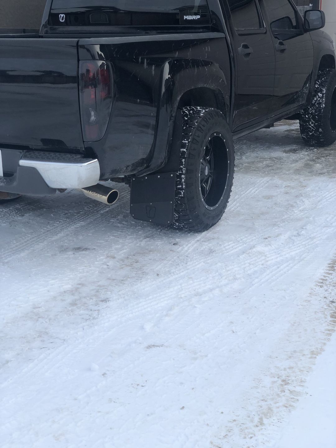 Customer photo review of Trigger Industries Standard Height Mud Flaps