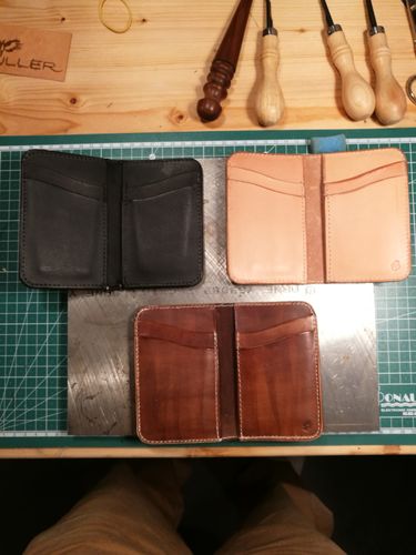 Customer photo review of No.52 | Vertical Wallet (Template)