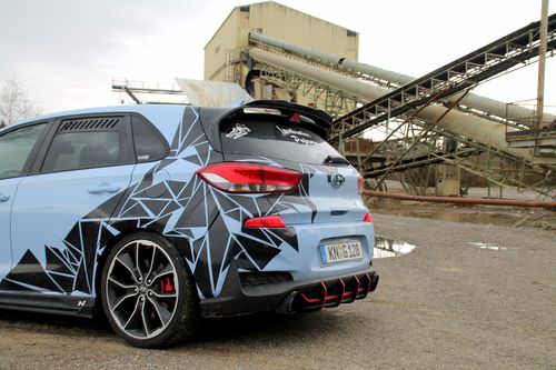 Customer photo review of Hyundai I30N Window Track Vents