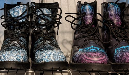 Customer photo review of HandCrafted Paisley Mandala 5 Boots