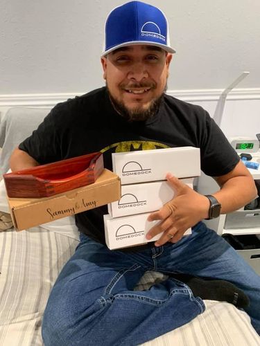 Customer photo review of DomeDock (TM)