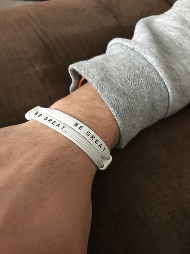 Customer photo review of Be Great - 3.0 Mentality Bracelet