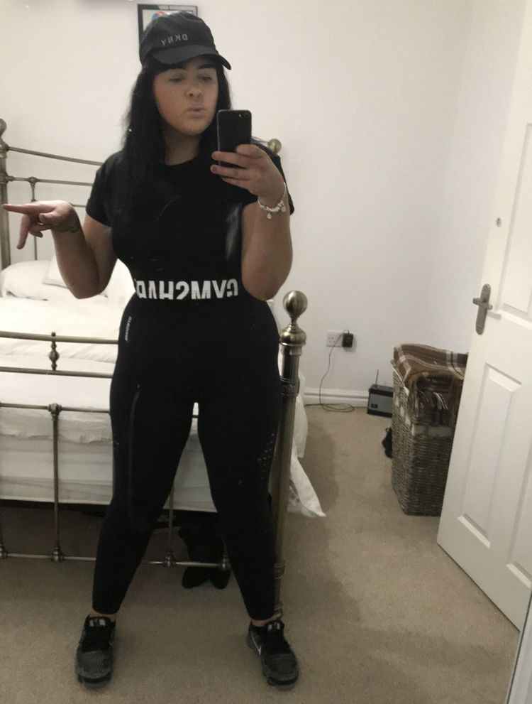 Customer photo review of Latex Waist Trainer
