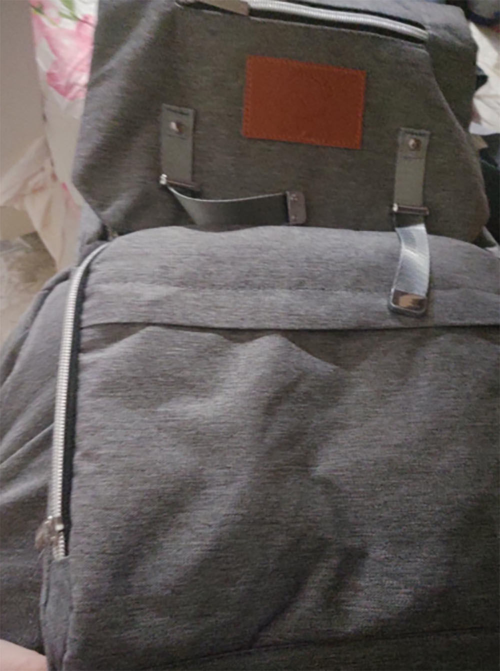Customer photo review of Explorer Diaper Backpack (40% Off NOW!)