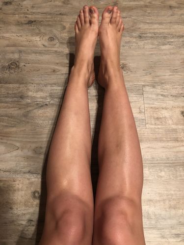 Customer photo review of Desert Bronze Self Tanning Mousse READY TO SHIP!!