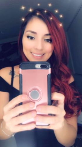 Customer photo review of Halo Hair Extensions