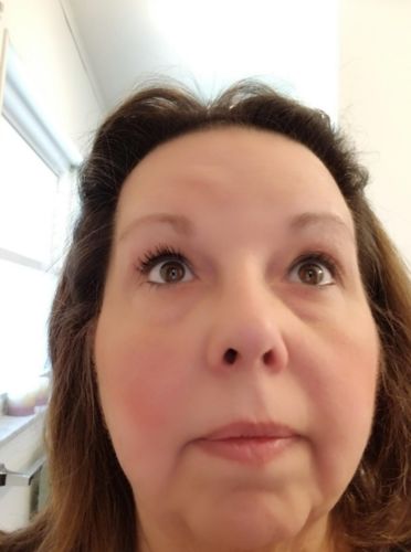 Customer photo review of Beauty Lust Fiber Mascara
