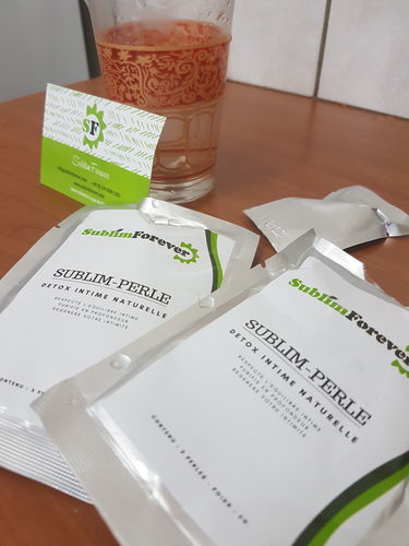 Customer photo review of Perle de Detox Vaginale (Lot de 3 perles par sachet)