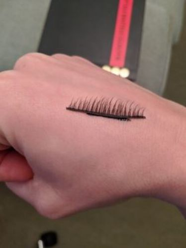 Customer photo review of Luxus Magnetic Lashes