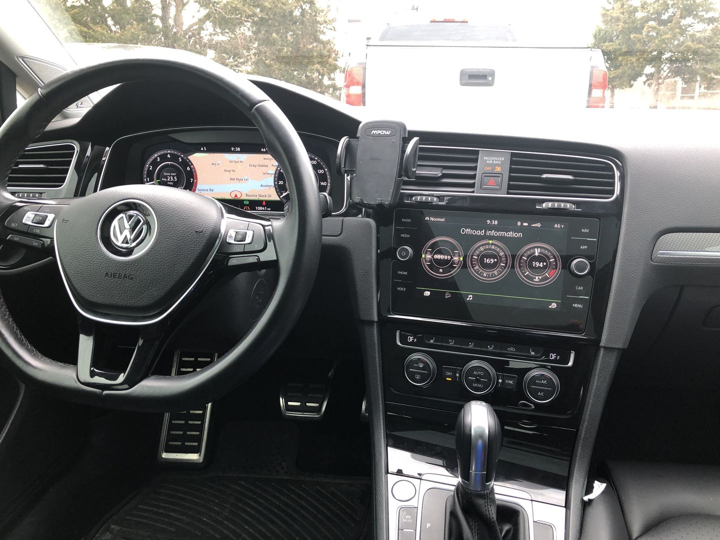 Customer photo review of VW MK7 Golf/GTI/GolfR/E-Golf 8" Glass Display Retrofit Kit (Nav/Non Nav)