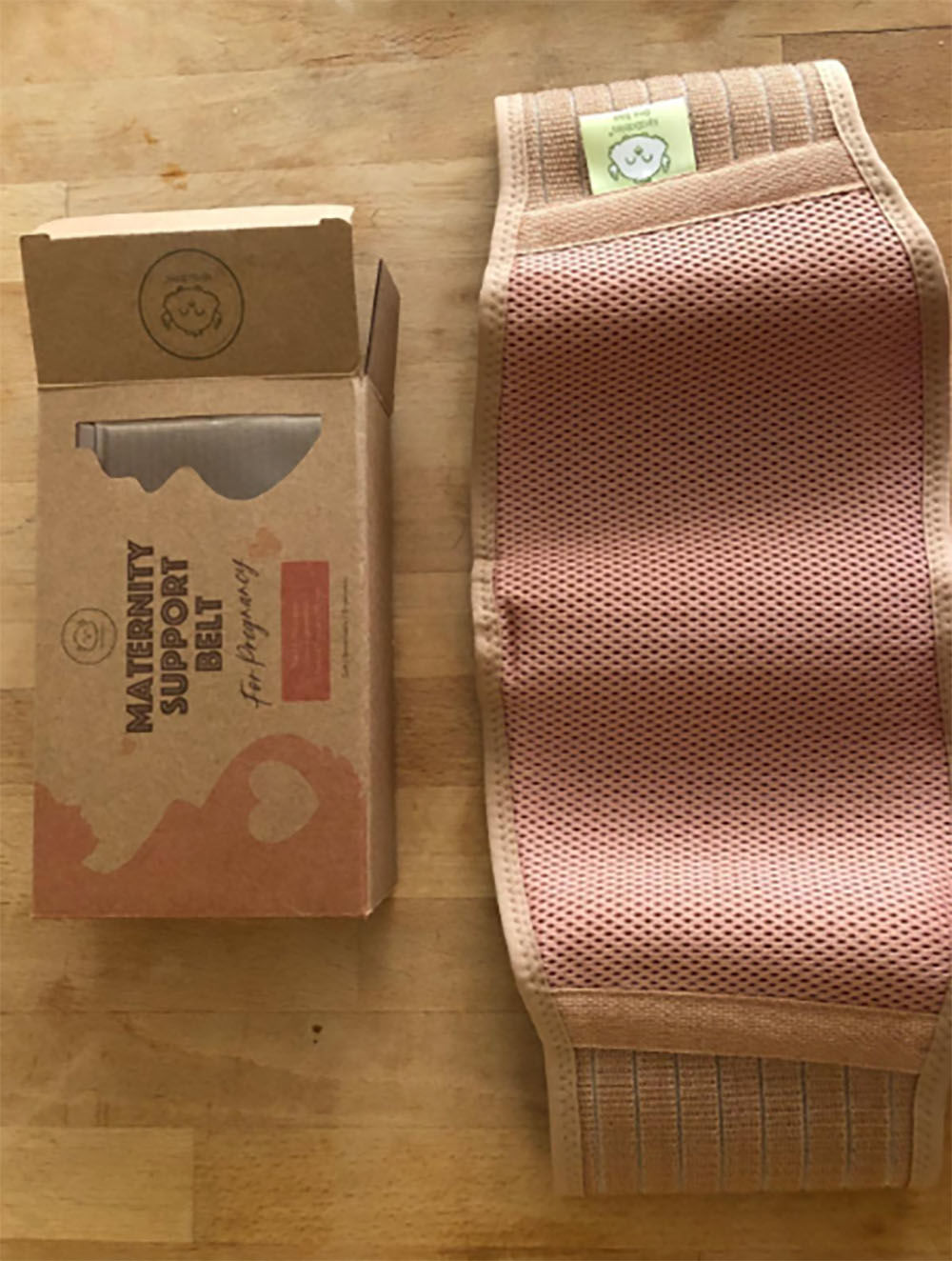 Customer photo review of Pregnancy Belly Support Belt