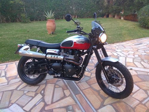 Customer photo review of Triumph Scrambler 865 (air-cooled) - Classic