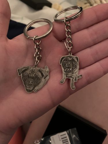Customer photo review of Silvercut™ Keychain